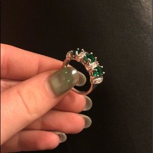 JTV Emerald Ring (NEW) + surprise gift